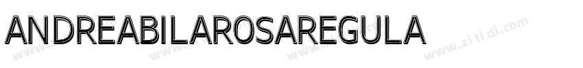 AndreaBilarosaRegula字体转换