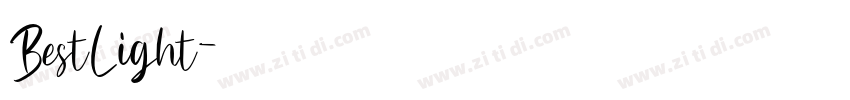 BestLight字体转换