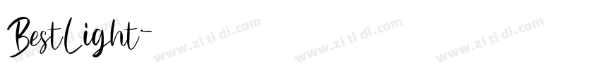 BestLight字体转换