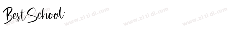 BestSchool字体转换