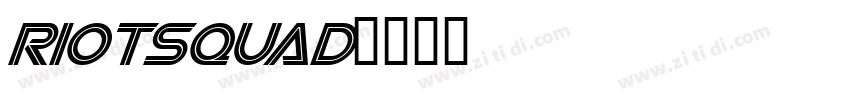 riotsquad字体转换