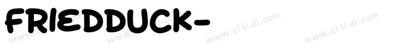 FriedDuck字体转换