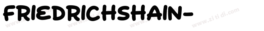 Friedrichshain字体转换