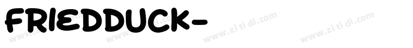 FriedDuck字体转换