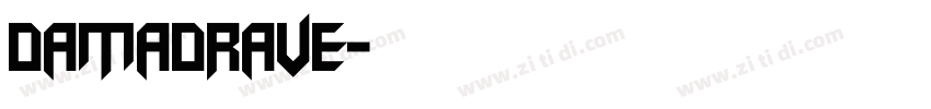 DaMadRave字体转换