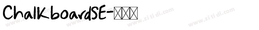 ChalkboardSE字体转换