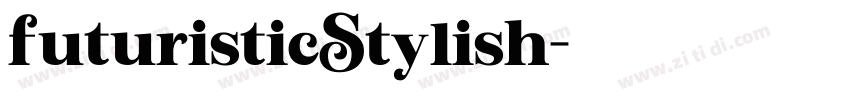 futuristicStylish字体转换