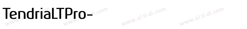 TendriaLTPro字体转换
