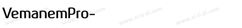 VemanemPro字体转换