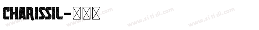 CharisSIL字体转换