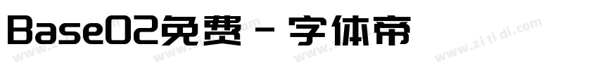 Base02免费字体转换