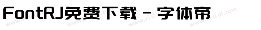 FontRJ免费下载字体转换
