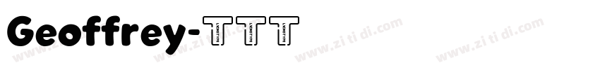 Geoffrey字体转换