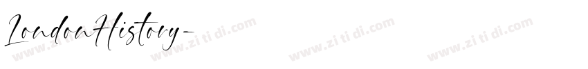 LondonHistory字体转换
