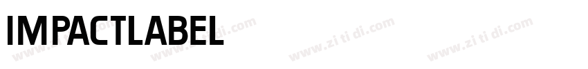 ImpactLabel字体转换