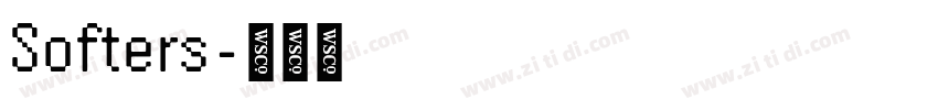 Softers字体转换