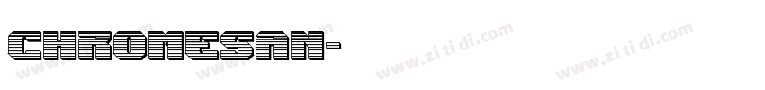 ChromeSan字体转换