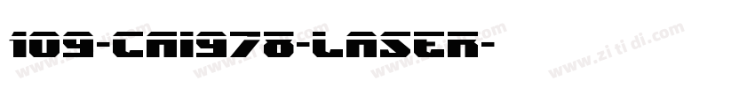 109-CAI978-laser字体转换
