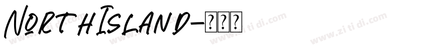 NorthIsland字体转换