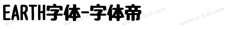 EARTH字体字体转换