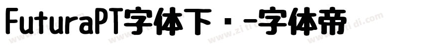 FuturaPT字体下载字体转换