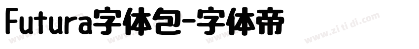 Futura字体包字体转换