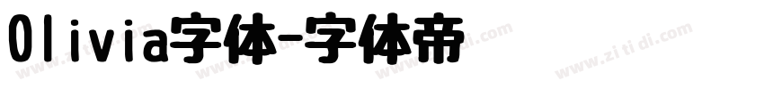 Olivia字体字体转换