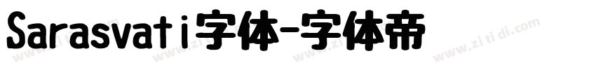 Sarasvati字体字体转换
