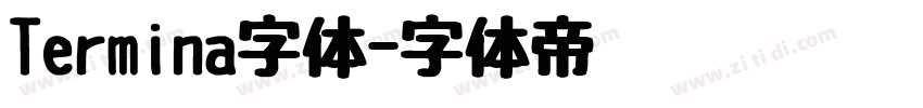 Termina字体字体转换