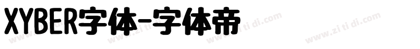 XYBER字体字体转换