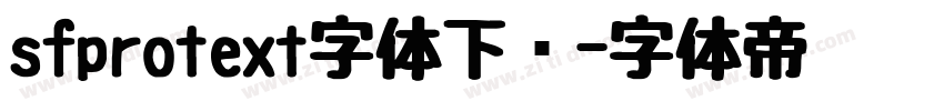 sfprotext字体下载字体转换