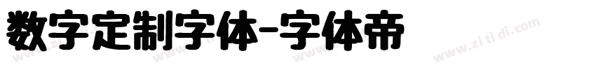 数字定制字体字体转换