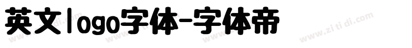 英文logo字体字体转换