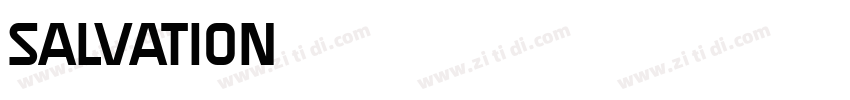 Salvation字体转换