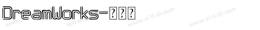 DreamWorks字体转换