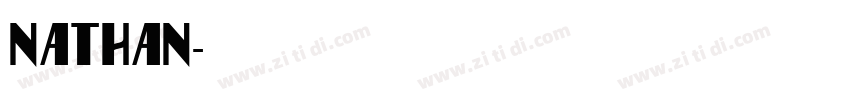 nathan字体转换