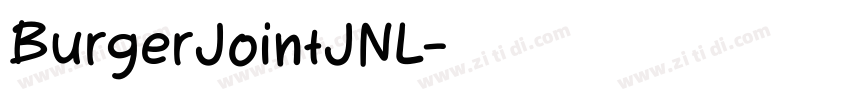 BurgerJointJNL字体转换
