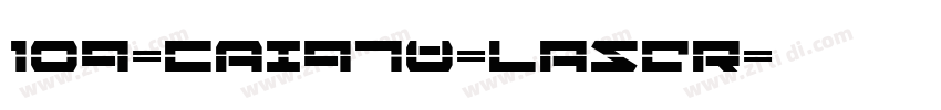109-CAI978-laser字体转换