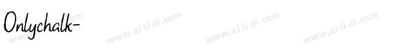 Onlychalk字体转换