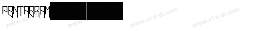pentagram字体转换