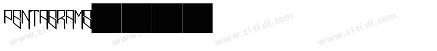 pentagrams字体转换