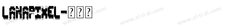 LanaPixel字体转换