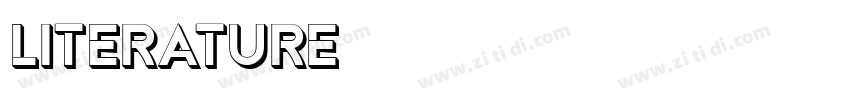 Literature字体转换