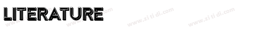 Literature字体转换