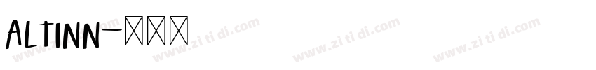 altinn字体转换
