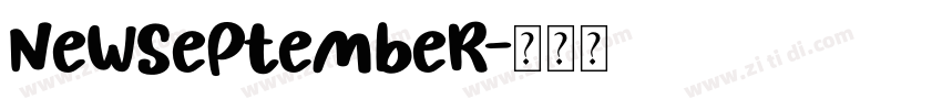 NewSeptember字体转换
