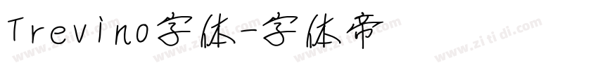 Trevino字体字体转换