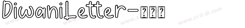 DiwaniLetter字体转换