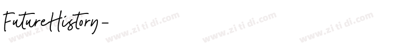 FutureHistory字体转换