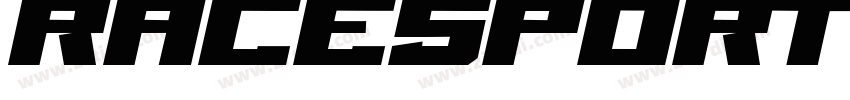 RaceSportRegular字体转换
